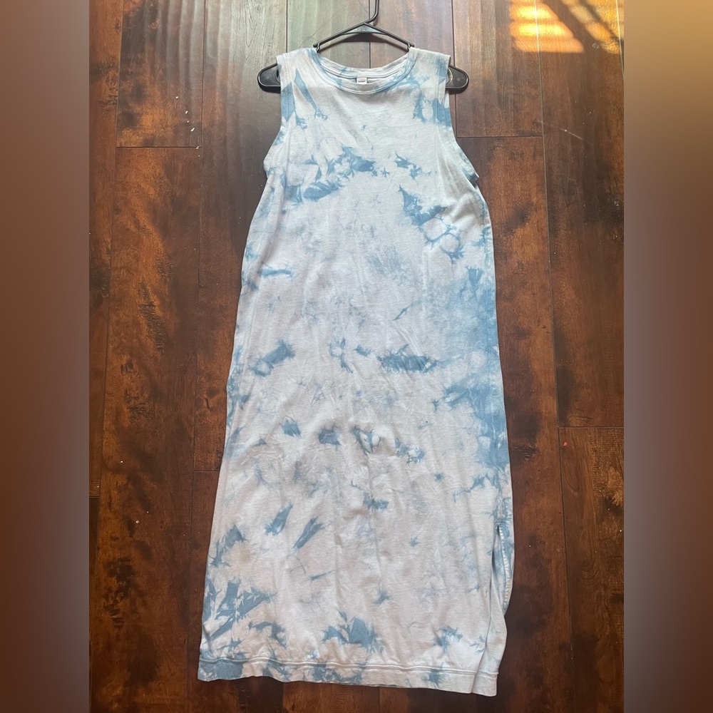 OLD NAVY CUTE LONG BLUE DRESS!